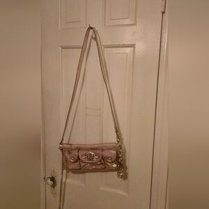 Vintage/y2k  Pink/ Silver Kathy Ireland Shoulder Crossbody Purse
